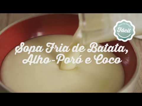 Vídeo: Sopa De Coco Com Alho-poró