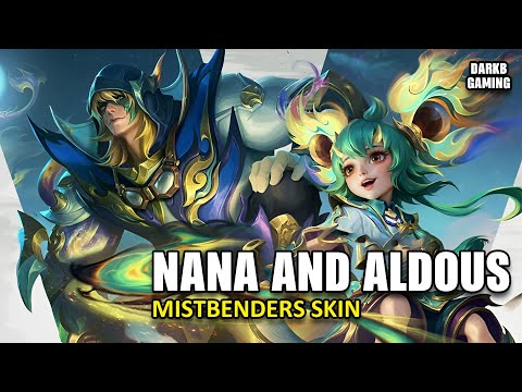 Nana and Aldous Mistbenders Skin First Look | Mobile Legends @DarkBGaming