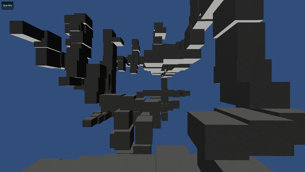 Procedural maze/volume generation in Unity with wall gravity - YouTube