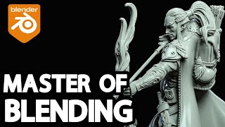 New Blender Addon To Blend Objects | Mesh Blend