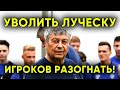 Луческу уволить, игроков Динамо Киев разогнать / Новости футбола сегодня