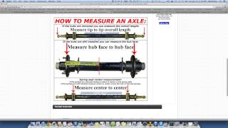 Utility Trailer Axles Fully Explained - How To Order The Correct Axle