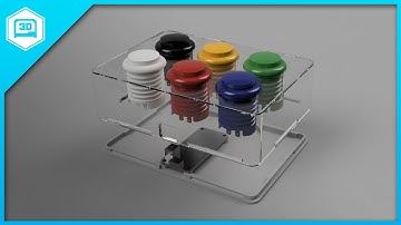Fusion 360 Tutorial – Arcade Button Box Part 2