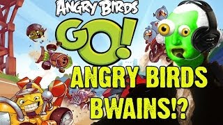 sexy birdy bwains zgw plays angry bird go 1