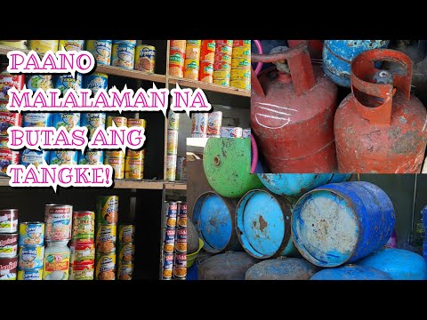 Video: Paano mo ibabagsak ang isang tangke ng gas?