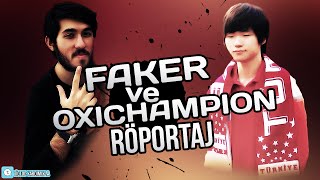 SKT T1 FAKER'la röportaj (Interviewing FAKER)- Turkish/ English