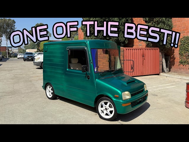 INSANE Turbo Swapped Mira Walkthrough Van! - YouTube