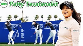 Patty Tavatanakit パティ・タヴァタナキット タイの女子ゴルフ スローモーションスイング!!!