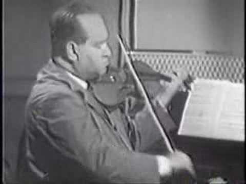 David Oistrakh plays Ravel Tzigane