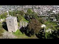 Drone View of the Hohentwiel Castle - Southern Germany