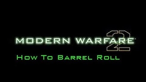 Mw2 TrickShot Tuts - How To Barrel Roll EASIEST WAY