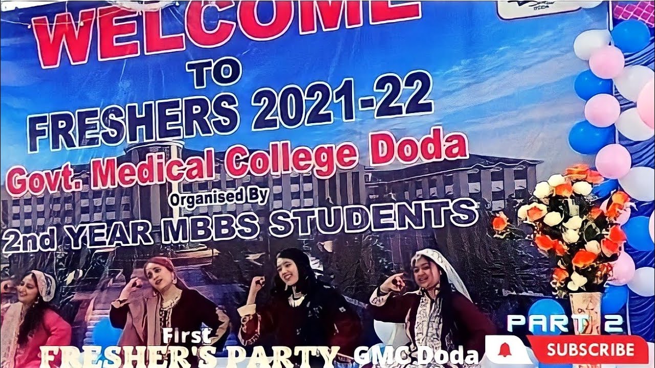 Fresher's Party| Gmc Doda | Part 02