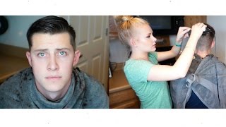 Hey guys! i am by not any means a professional, this is just how cut
my husbands hair! hope you found it helpful, or could use for good
laugh! eithe...