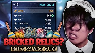 SALVAGING 1500 GOLD RELICS | Relics Salvage Guide