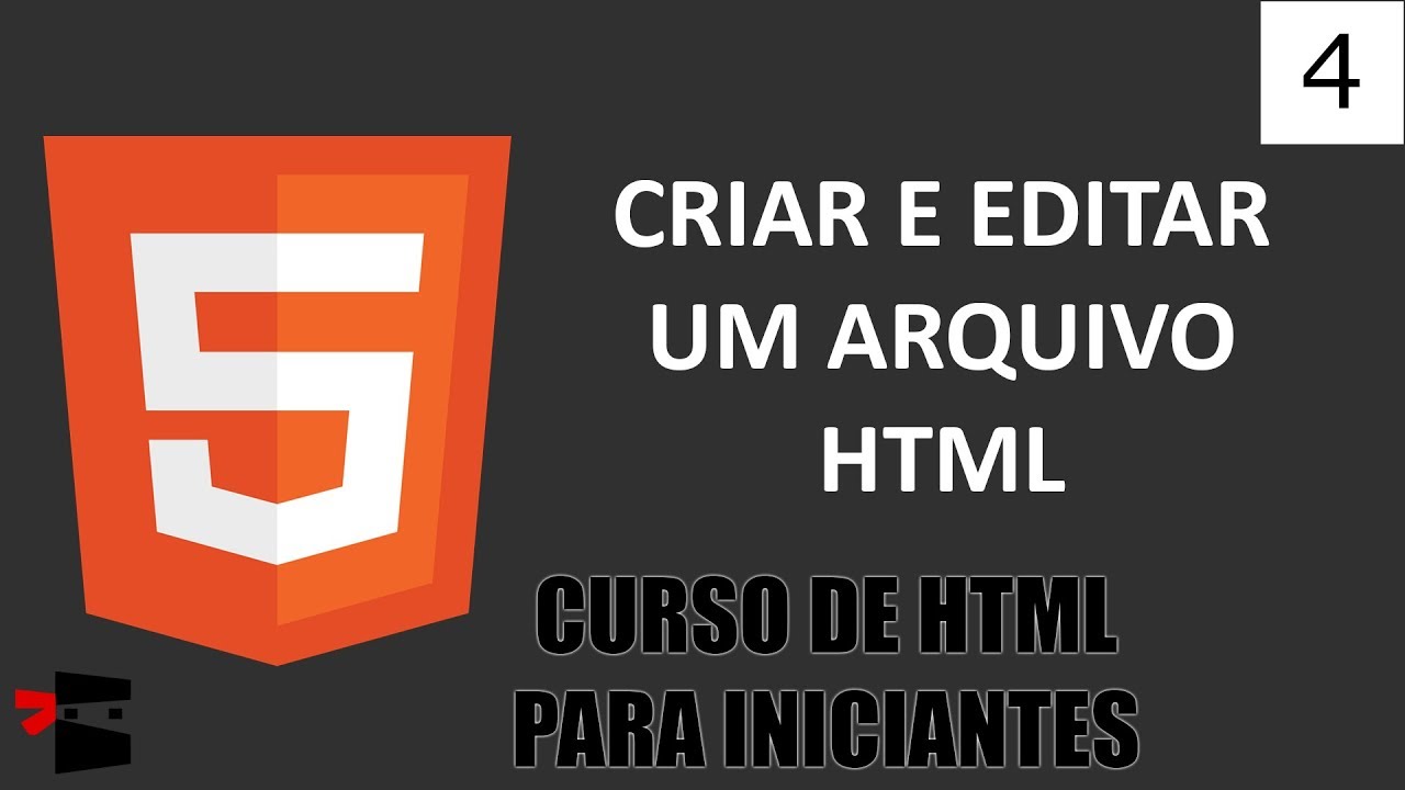 Como criar e editar arquivos / páginas HTML - Curso de HTML para ...
