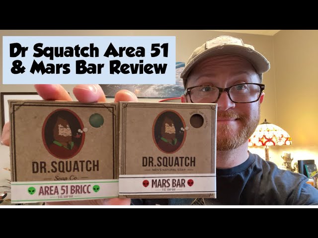 Dr. Squatch: Bar Soap, Area 51 Bricc Exclusive