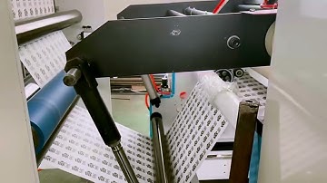 900mm Thermal Paper Slitter Rewinder with Inline 1 color Flexo Printer