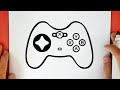 HOW TO DRAW A GAME CONTROLLER