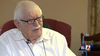 98-yr old World War Two veteran shares his experiences as we approach 75th anniversary of D-Day.