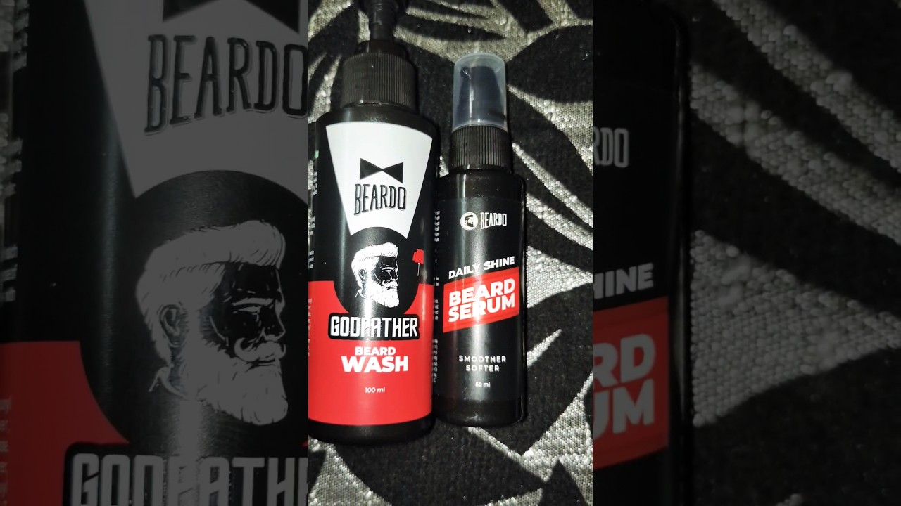 Beard wash & serum 