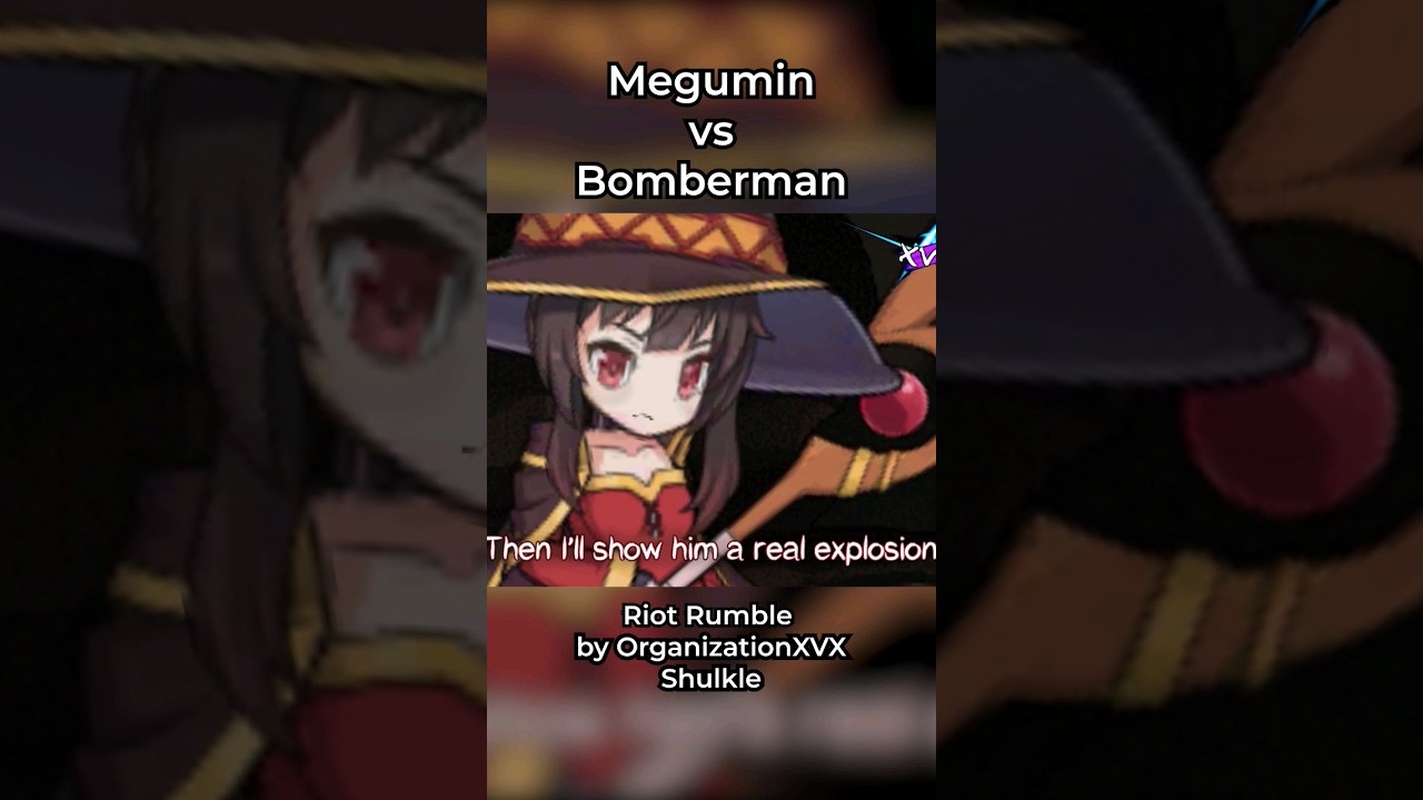 MEGUMIN vs BOMBERMAN - Dojo Shorts
