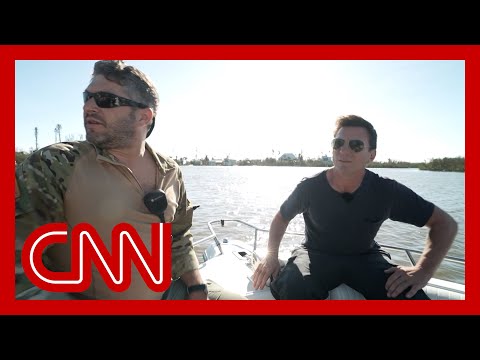 CNN reporter rides along Sanibel Island saving stranded civilians