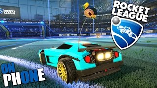 ROCKET LEAGUE  ON PHONE!! screenshot 2