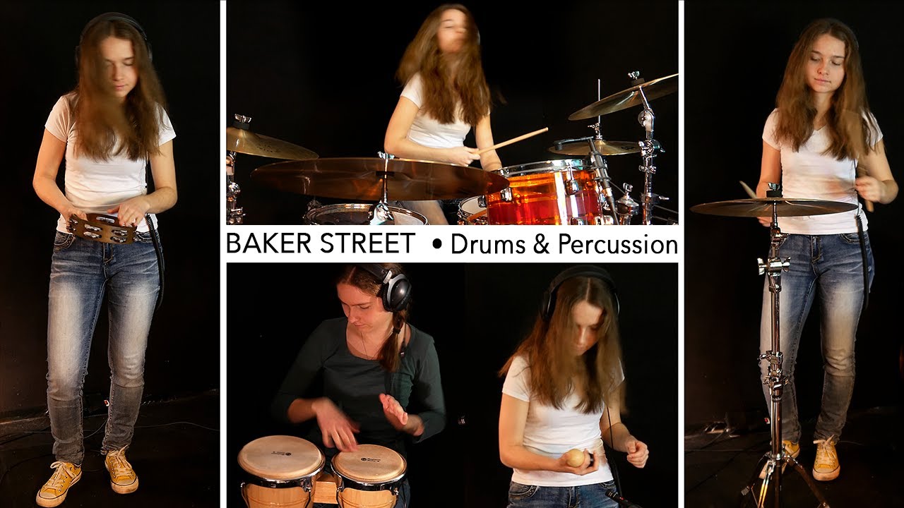 Baker Street (Gerry Rafferty) • Drums & Percussion Cover by Sina feeat @Noah-Benedikt and @Cara Vel