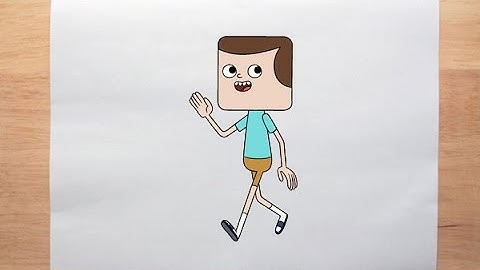 How To Draw Jeff | Clarence Serie | Comment Dessiner Jeff