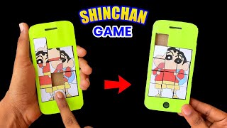 Amazing Shinchan Puzzle Game , how to make new Mobile Toy , Fun Cardboard toy , Homemade Puzzle screenshot 3