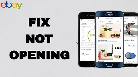 How To Fix And Solve Not Opening On Ebay App | Final Solution