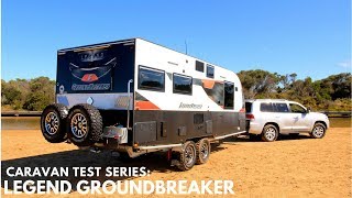 Team gorv checks out legend caravans' flagship offroader, the
groundbreaker. "caravan test series" is a range of episodes that
reviews different types of...