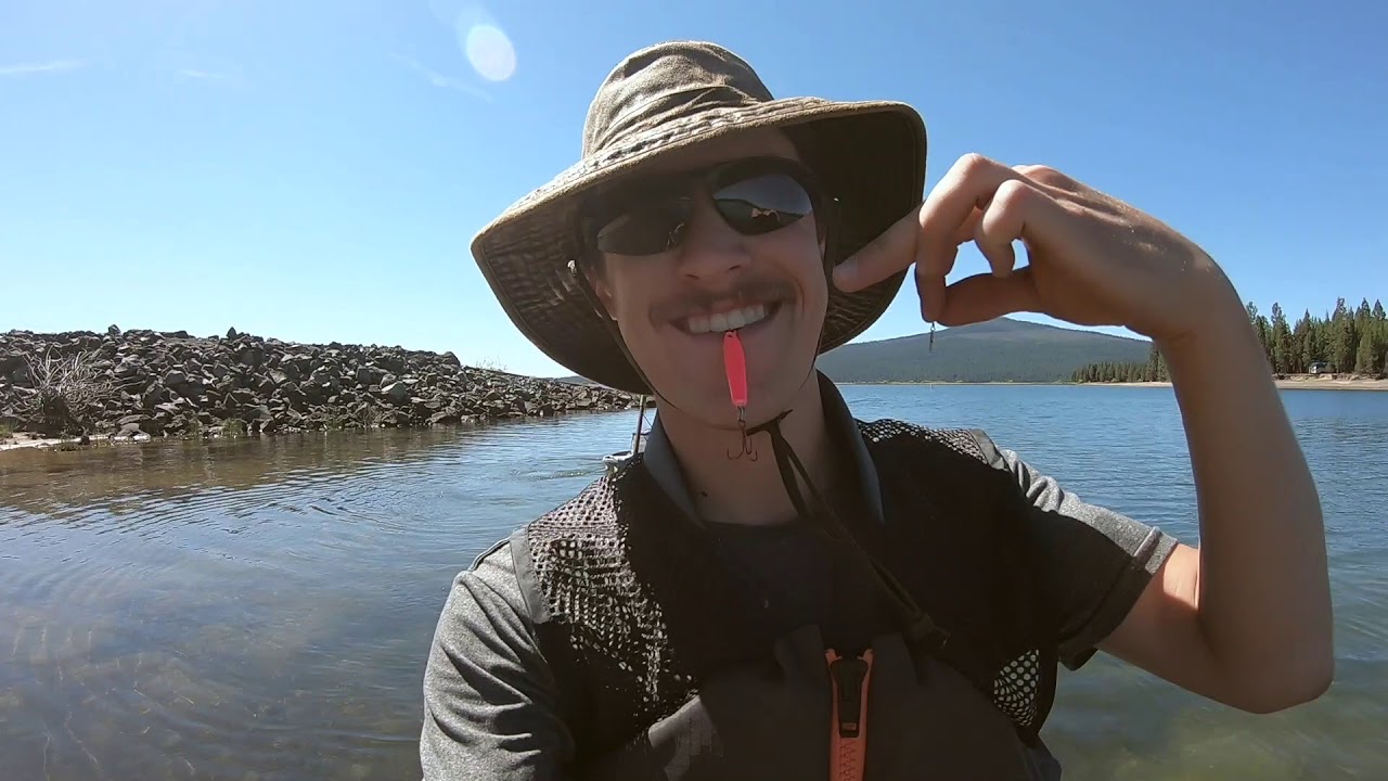 Kayak Fishing Wickiup Reservoir, Oregon. - YouTube