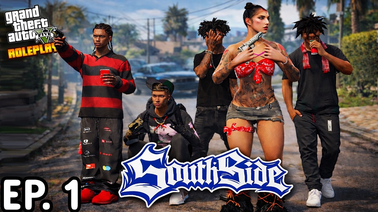 MY FIRST DAY IN SOUTHSIDE 🔥WE GOT INTO CRAZY GANG BEEF 😳 GTA 5 RP