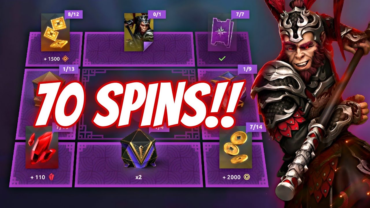 Spinning The MONKEY KING Community Skin Roulette - Shadow Fight 4