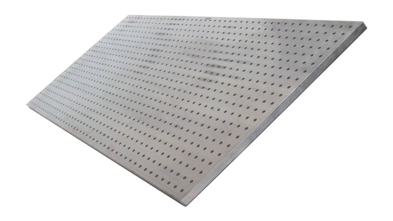 diamondLife HPB2448.G PegBoard X2 24 x 48 Galvanized Steel YouTube