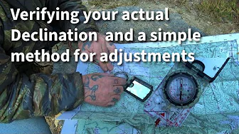 Declination? Find your true declination and make adjustments simple. Map and Compass made Easy
