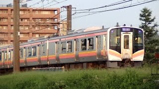 E129系B2編成 信越本線上り普通448M 新潟→長岡