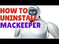 How to uninstall/remove Mackeeper from macbook