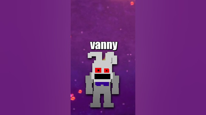 VANNY IN INTO THE PIT?