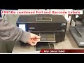 DTM-Print FX810e Metal foil and barcode label printer - KTEC GROUP UK test