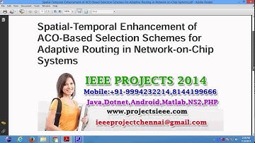 Spatial Temporal Enhancement of ACO Based Selection Schemes for Adaptive Routing in Network on Chip