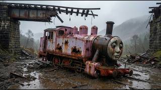 I Found Thomas Best Friend And His Love Rosie Abandoned Alone On Sodors Broken Bridge Fully Restor