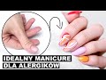 Manicure z delikatnym zdobieniem, delikatna formuła Kabos Gelike + przedłużanie 💅🏼