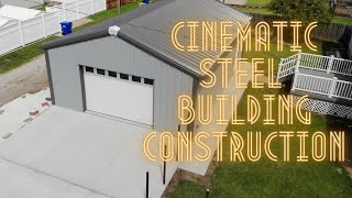 How we put up a STEEL BUILDING kit