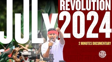 JULI REVOLUTIE 2024 | 2 minuten documentaire