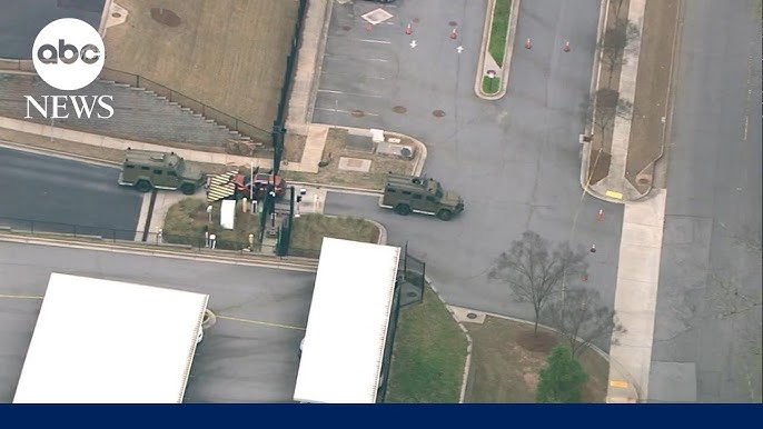 Driver Rams Car Into Gate Of Fbi Atlanta Bureau