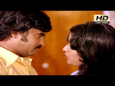 Sripriya accept her Love for Rajinikanth | Tamil Movie Scene | BILLA