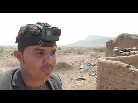 من قرية راحه ويظهر في الكادر جبل الحصنين اللذي تم تحريره اليوم