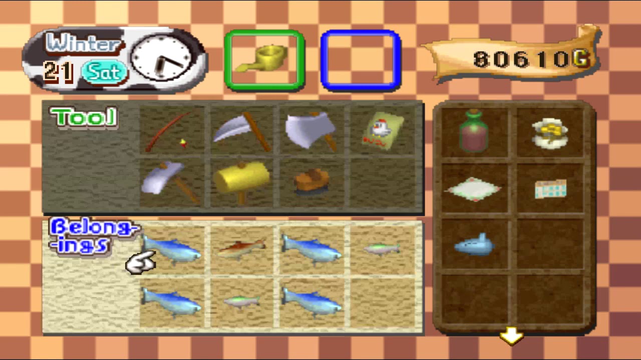 Let's Play Harvest Moon 64 Part 35 Mining YouTube